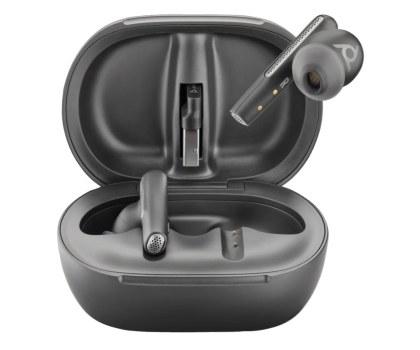 Słuchawki biurowe, callcenter Poly Voyager Free 60+ UC M Carbon Black +BT700
